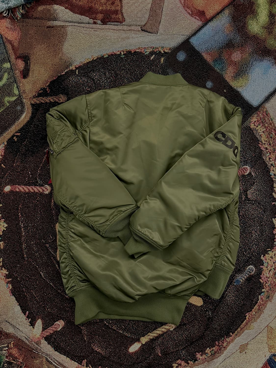 꼼데가르송 x 알파인더스트리 비대칭 양면자켓  상품이미지3