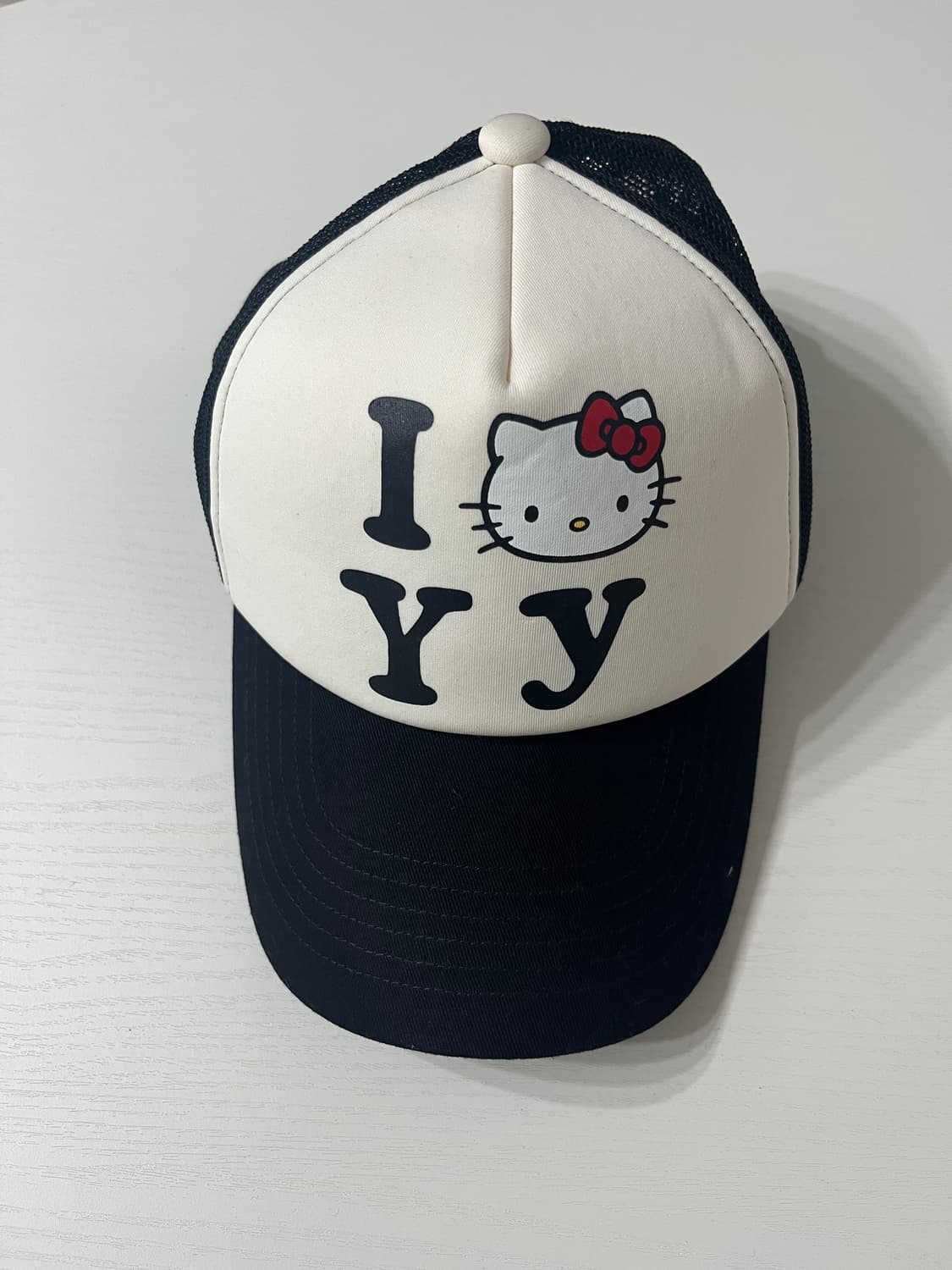 Open Yy 키티 트러커캡 블랙 상품이미지1