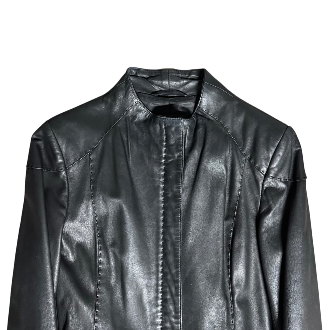 Emporio armani  lamb leather coat 상품이미지2