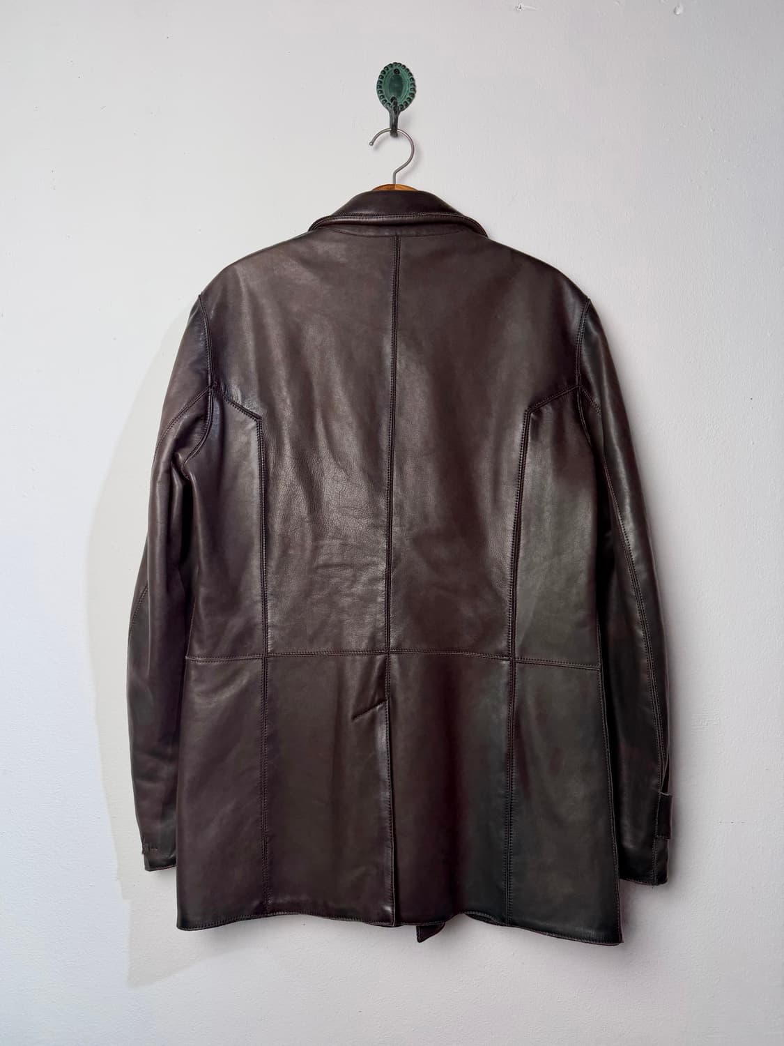 티에리 뮈글러 투웨이 레더 블레이저 (MADE IN ITALY) 상품이미지4