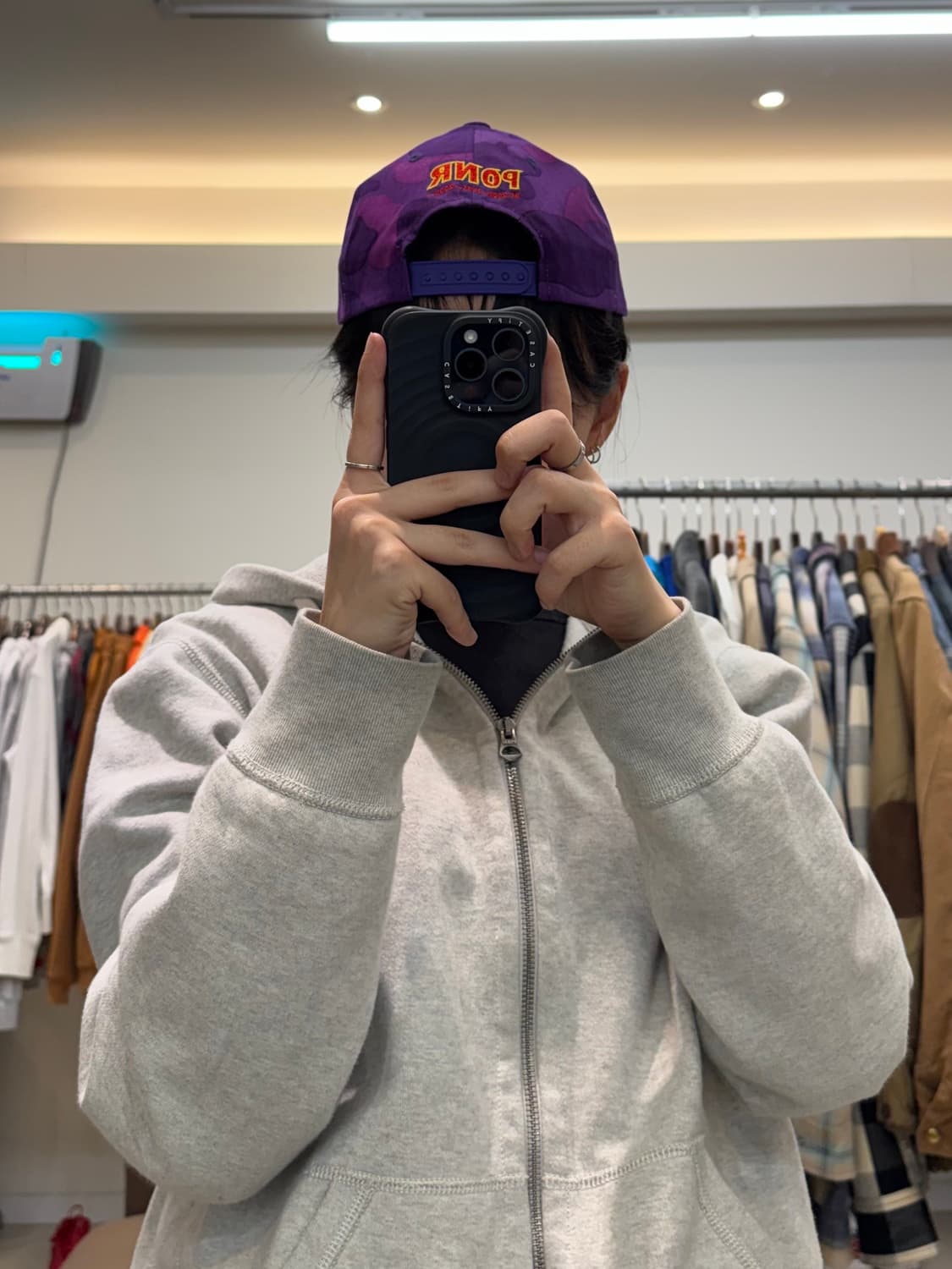 베이프 밀리터리 샤크 자수 캡 상품이미지7