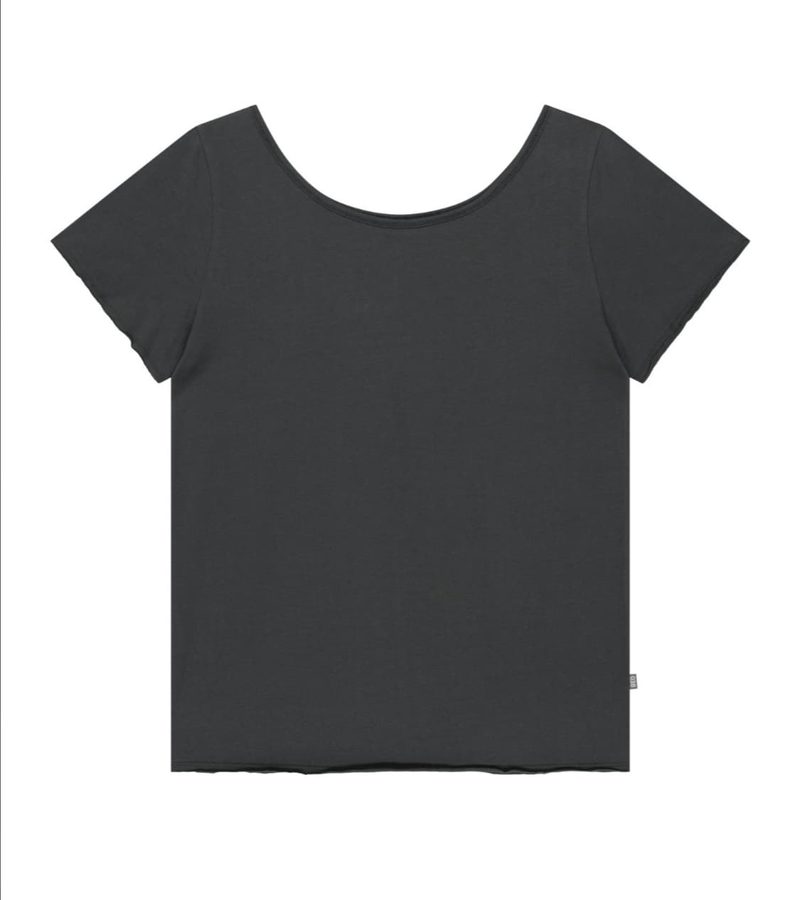 코이세이오038 LOOSE OFF-SHOULDER 반팔 차콜 상품이미지1