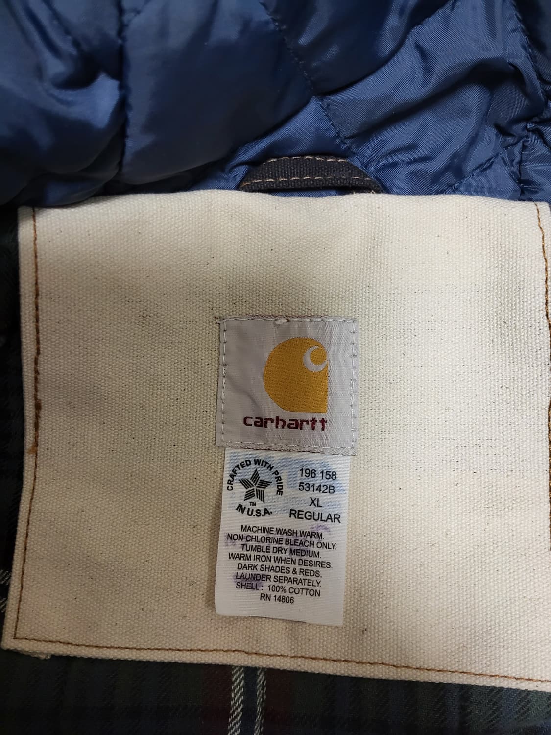 칼하트 리메이크액티브 후드자켓. 상품이미지6