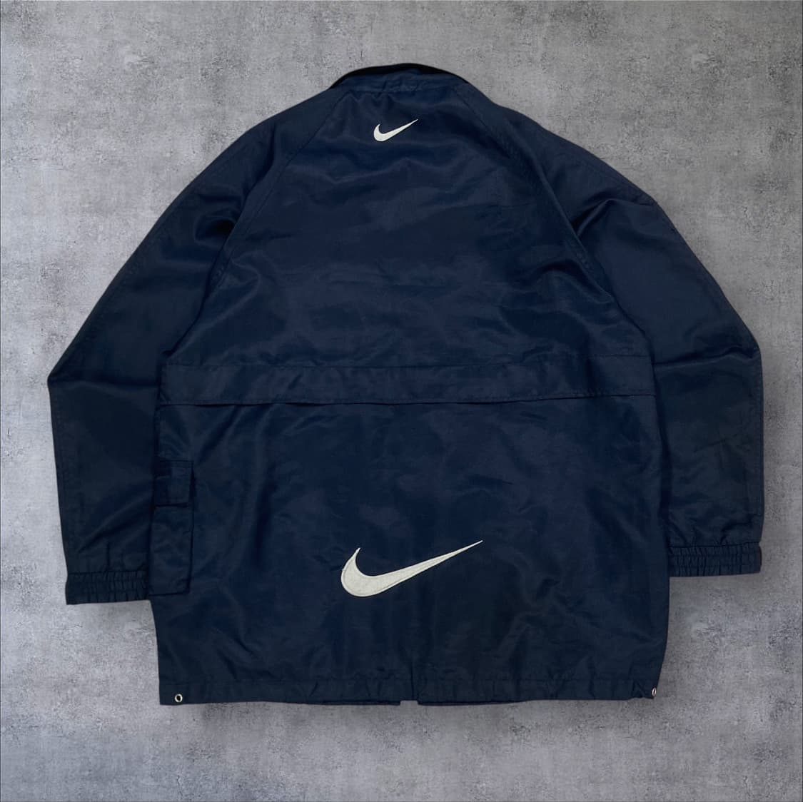 나이키 네이비 컬러 90s 올드스쿨 바람막이 상품이미지2