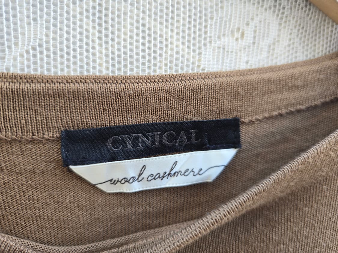 일본 시니컬 울 캐시미어 니트 상품이미지5