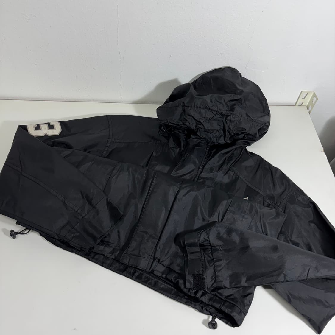 S 폴로 랄프로렌 블랙 빅로고 바람막이자켓 상품이미지3