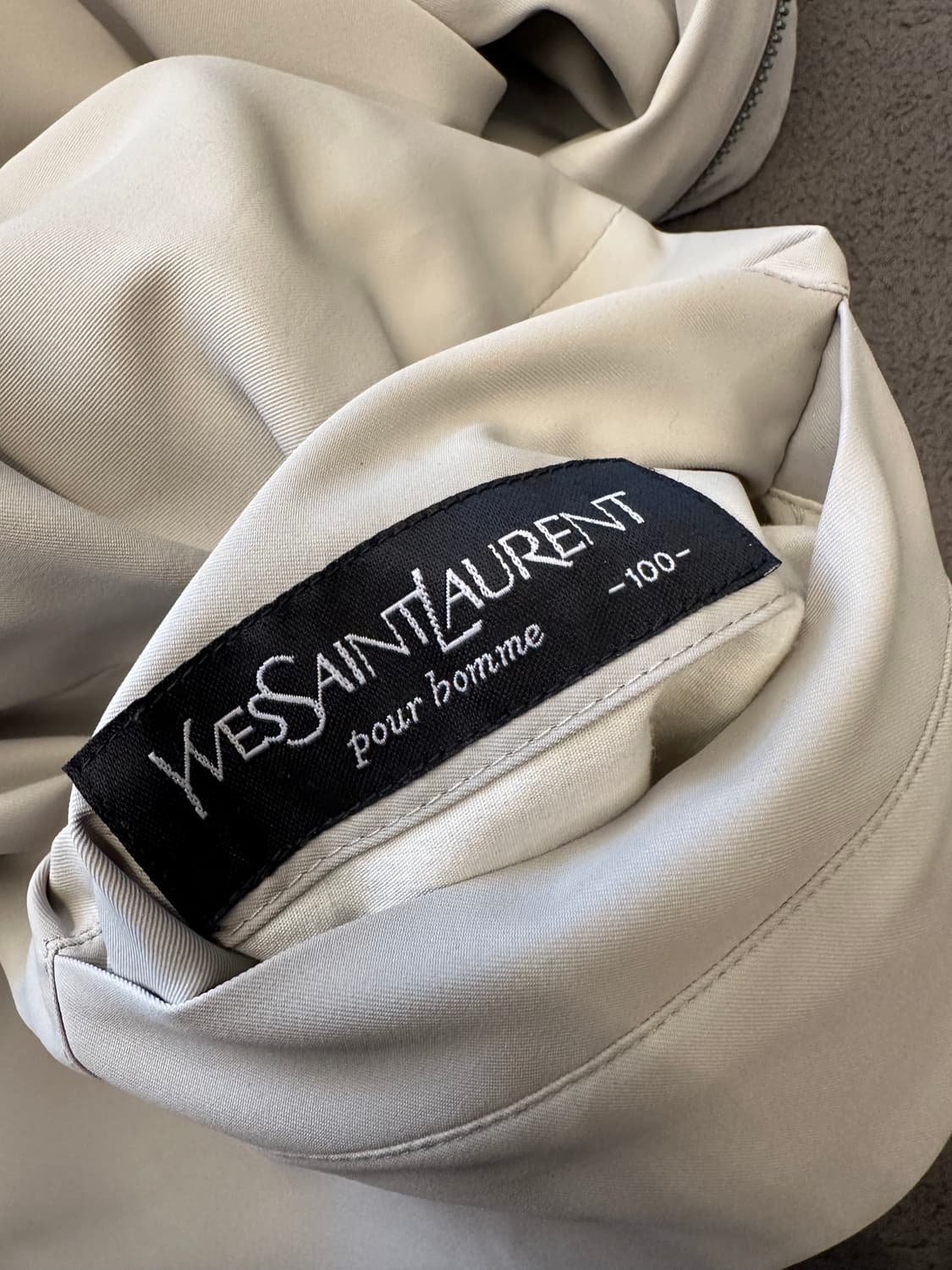 입생로랑 빈티지 양면 바람막이 처분  상품이미지8