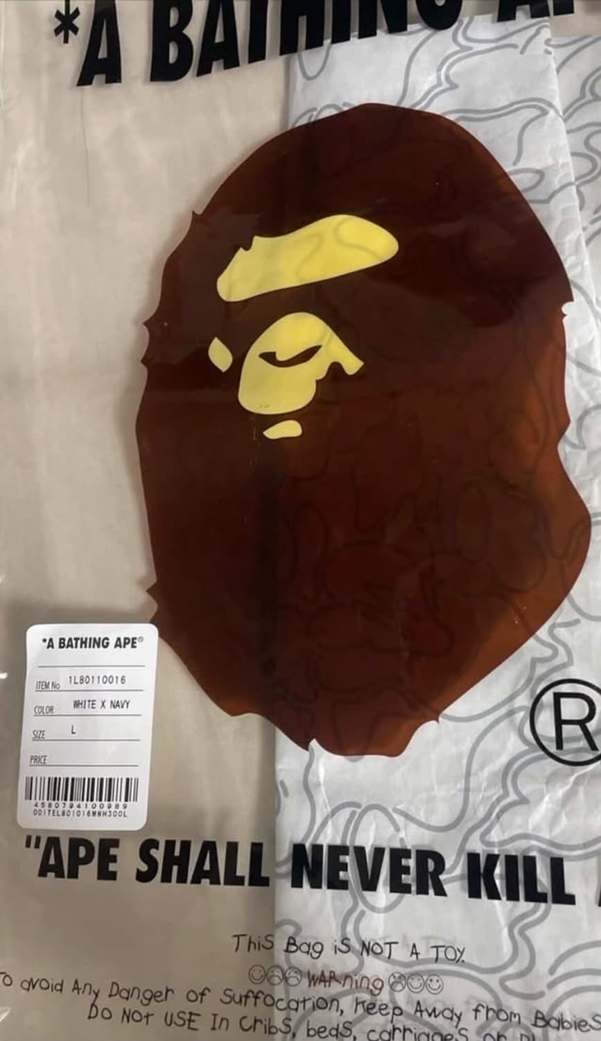 베이프 카모 티셔츠(L) 상품이미지6