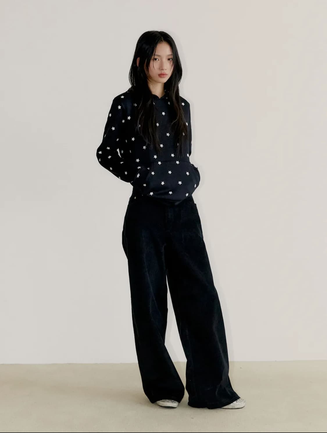 오피쉬 미니 스타 후디 블랙 상품이미지2
