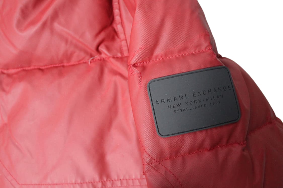 1990s 아르마니익스체인지 아카이브 왁스드 푸퍼 패딩 자켓  상품이미지3