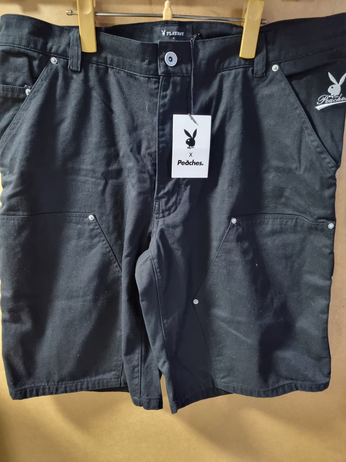 PLAYBOY PEACHES 콜라보 반바지 새상품 상품이미지1