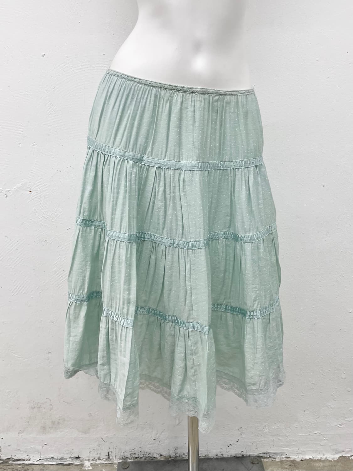 페어리 도트 레이스 캉캉 스커트 상품이미지2