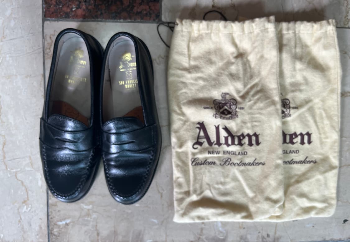 [7 1/2] Alden 알든 샌프란시스코마켓 별주 페니로퍼 67197 상품이미지1