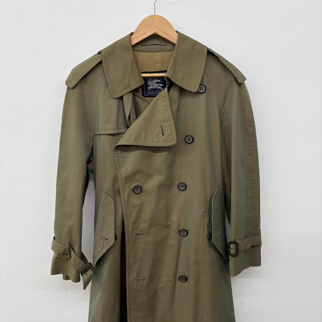 버버리 런던 트렌치코트 카키색 남s 상품이미지2