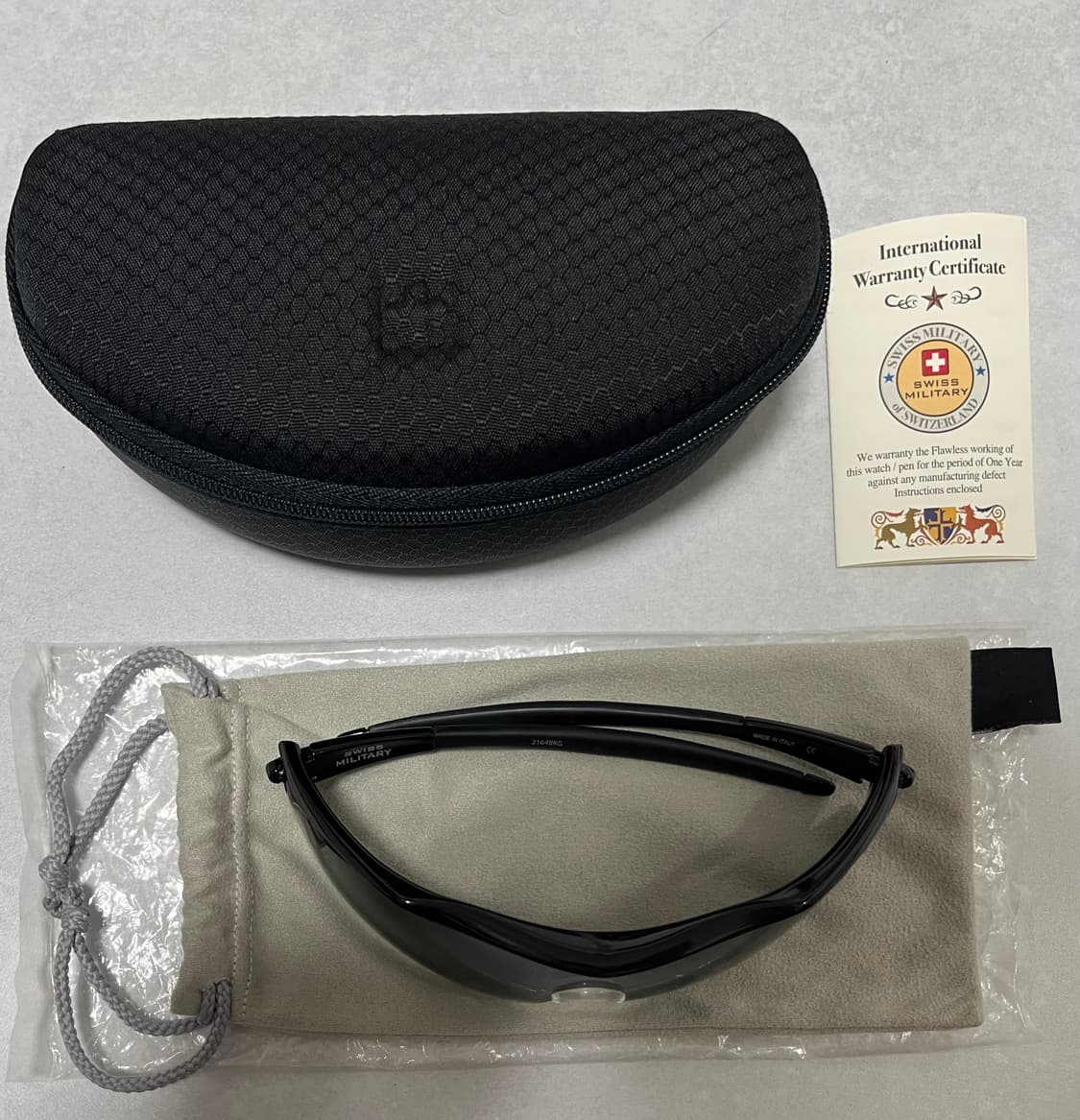 스위스밀리터리 선글라스 블랙 상품이미지1