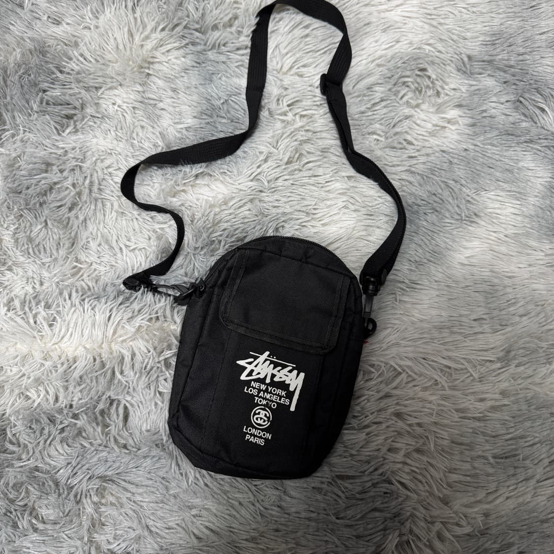 스투시 잡지부록 미니백 15x20 상품이미지1