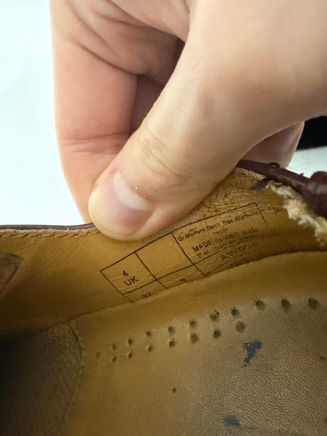 닥터마틴 1461 체리레드 상품이미지6