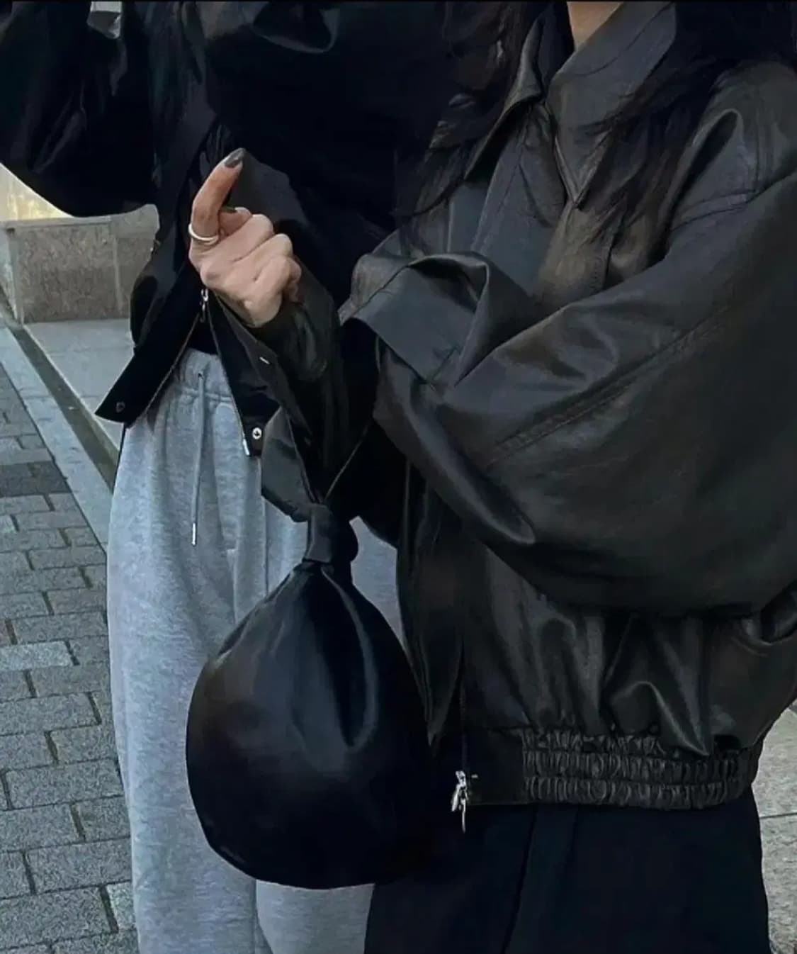 트리밍버드 가죽자켓 상품이미지4