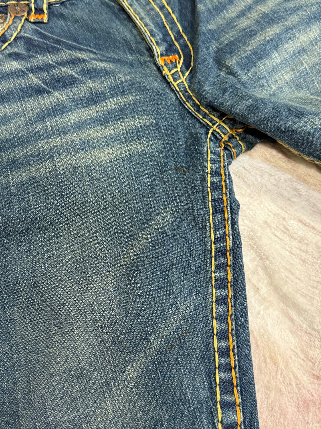 True Religion 트루릴리전 조이 슈퍼티 레인보우 부츠컷 34 상품이미지7