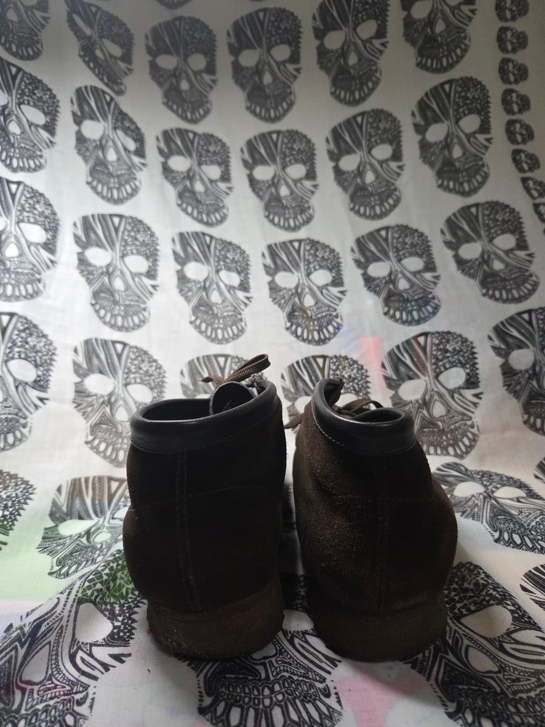 클락스 왈라비 슈즈 다크 브라운 상품이미지4