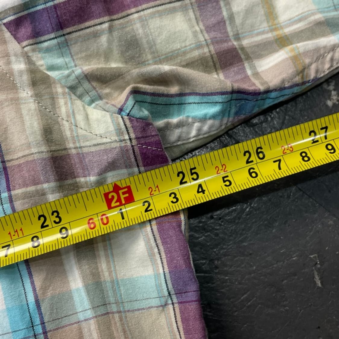 105 라코스테 체크셔츠 상품이미지5