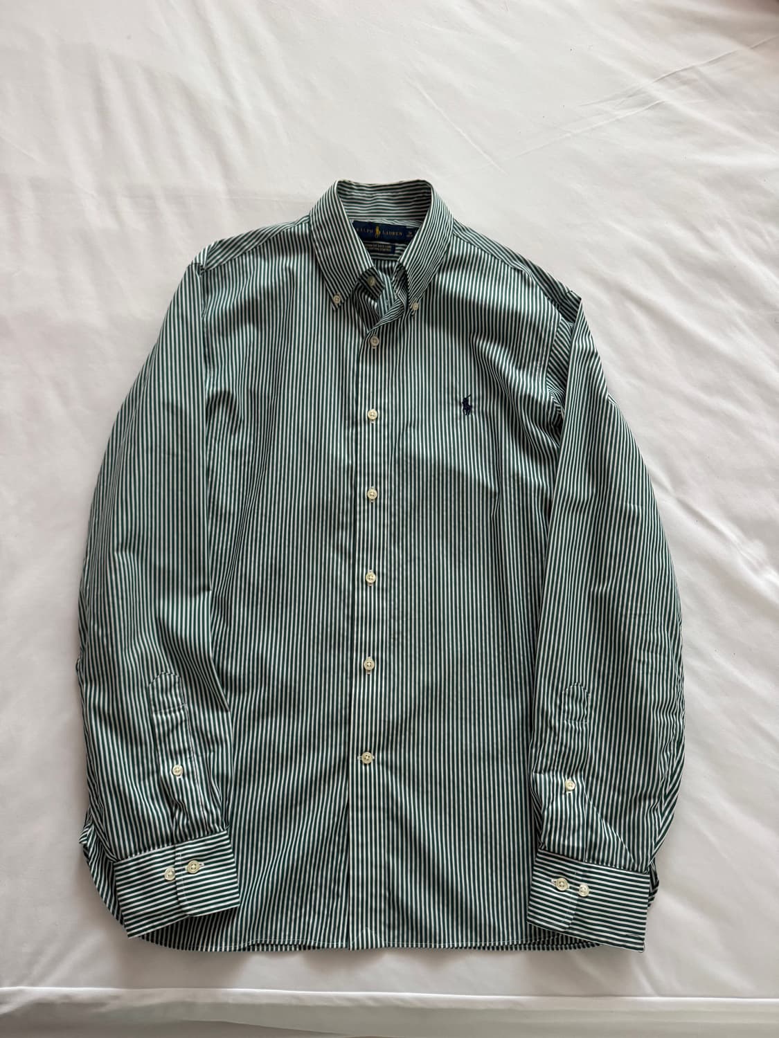 폴로 랄프로렌 이지케어 스트라이프 셔츠 상품이미지1