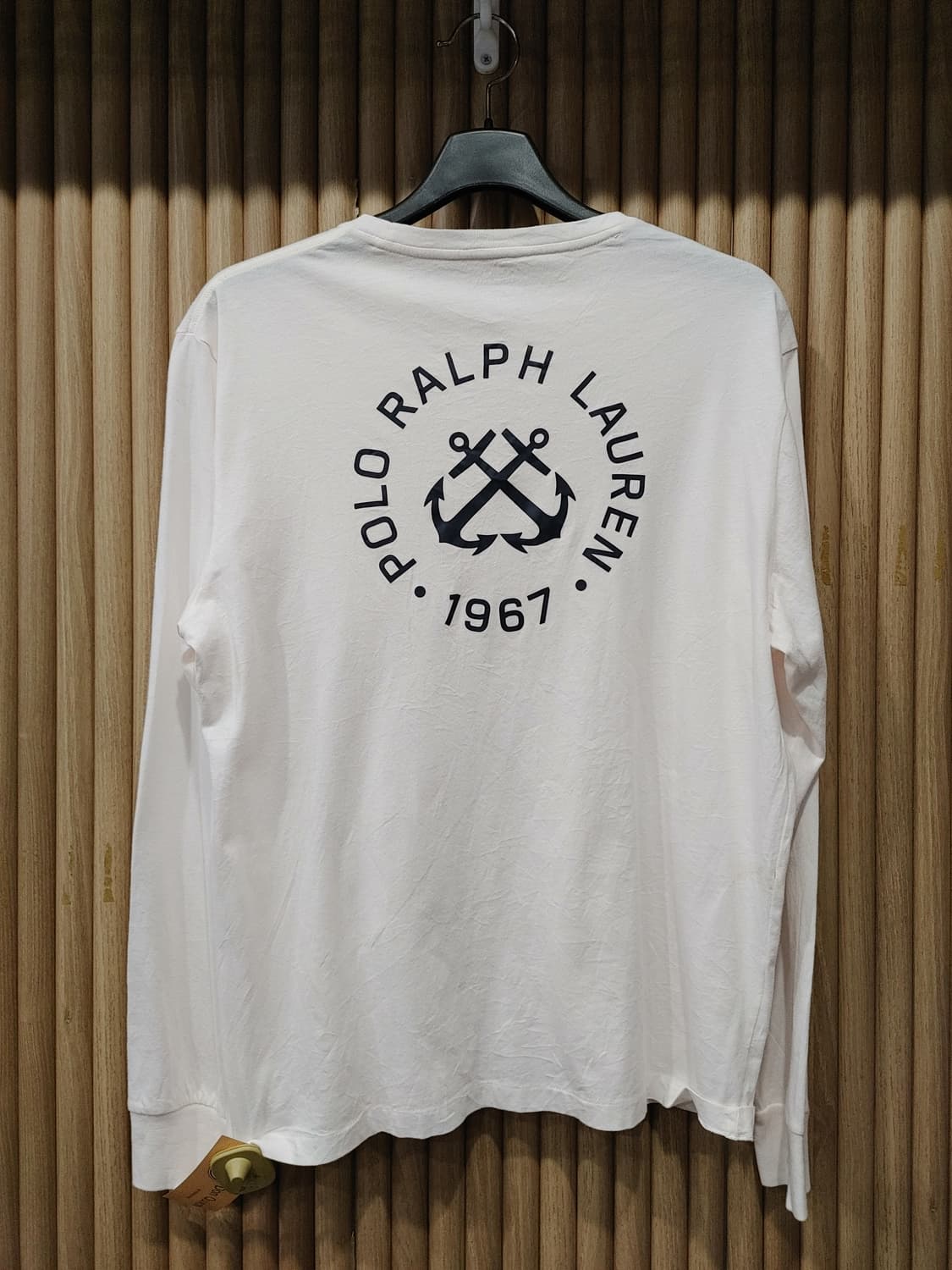 무배) 폴로 랄프로렌 네이비 프린팅 긴팔 티셔츠 - L 상품이미지6