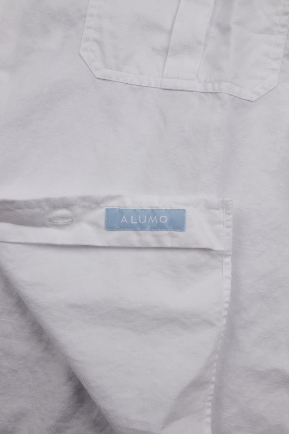 Porter Classic X Alumo 롤업 코튼린넨 셔츠 화이트 상품이미지7