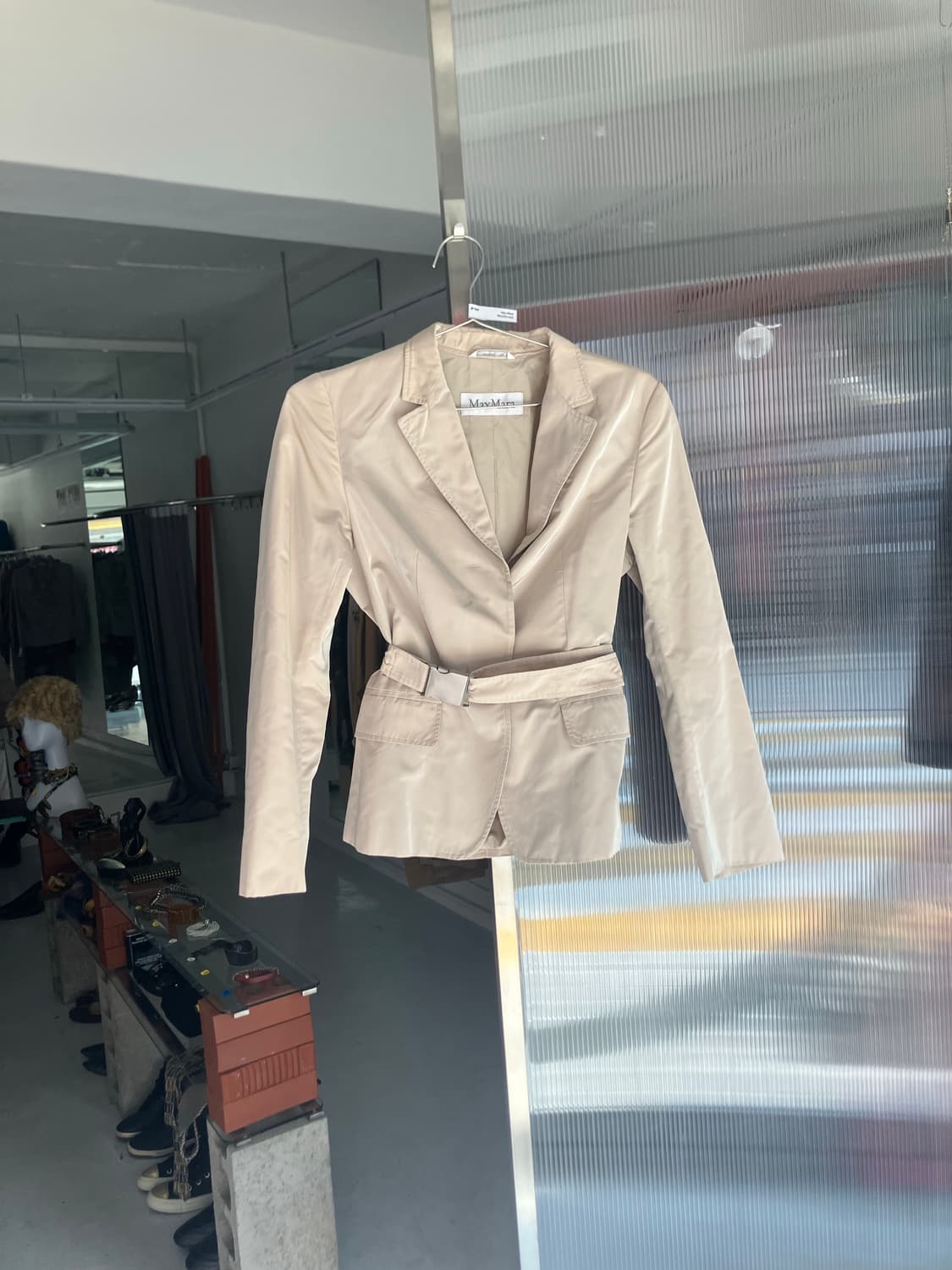 막스마라 벨티드 블레이져  상품이미지1