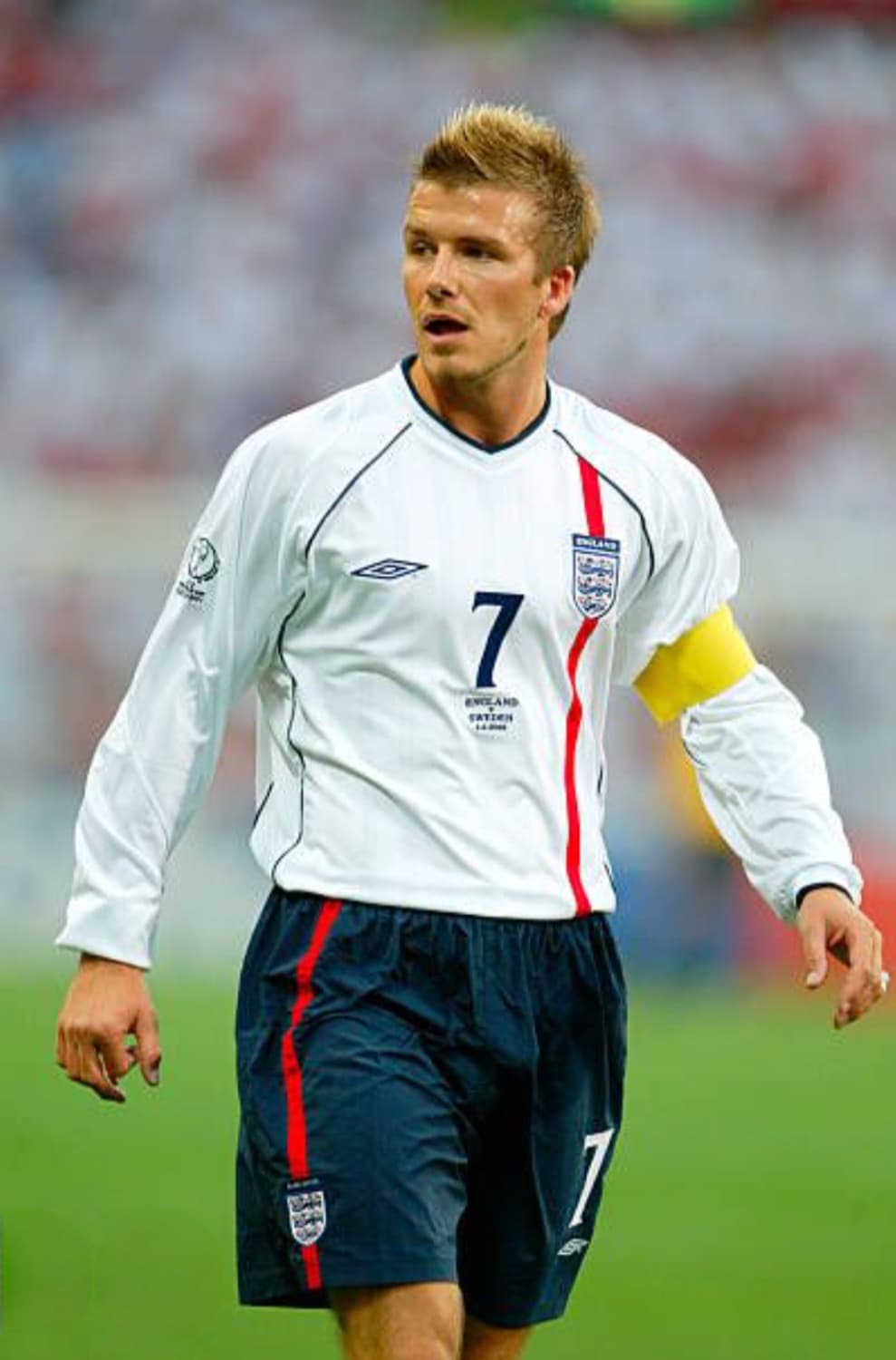 레트로) 02-04 잉글랜드 국대 베컴 긴팔유니폼 L 상품이미지9