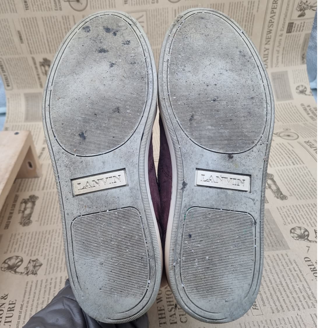 랑방 벨루어 남성스니커즈260  상품이미지3