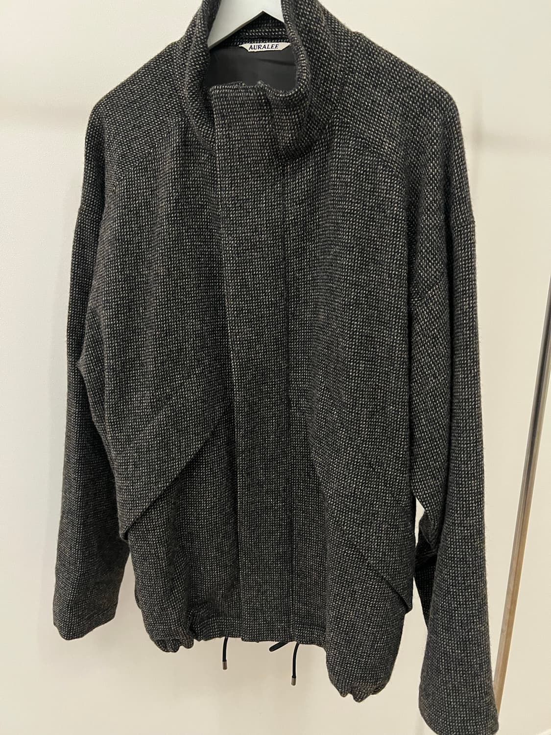 오라리 하이넥 트위드자켓 상품이미지1