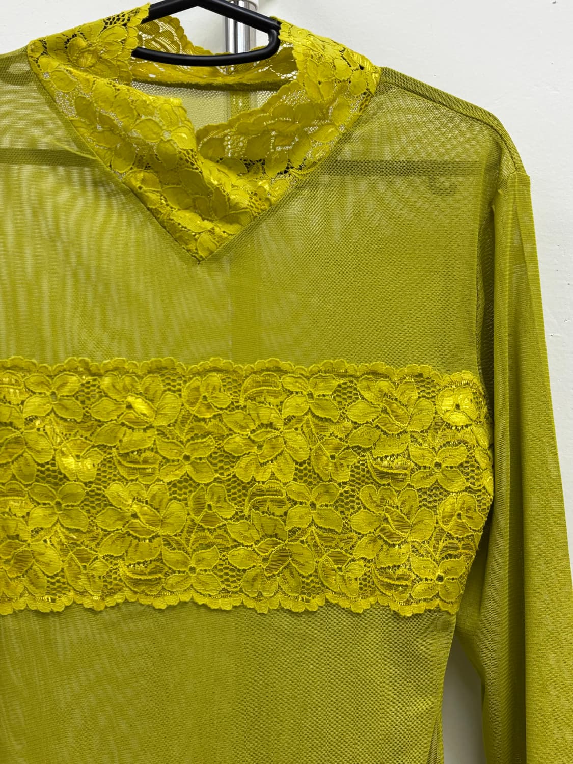 빈티지 네온 롱슬리브 블라우스 이너 상품이미지8