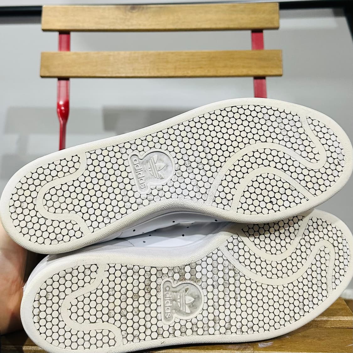 270) 아디다스 운동화 남성 남자 신발 스탠스미스 화이트 그린 상품이미지6