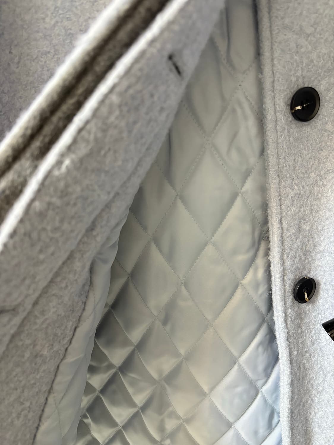 에트몽 울 더플 하프 코트 (sky blue) 상품이미지6