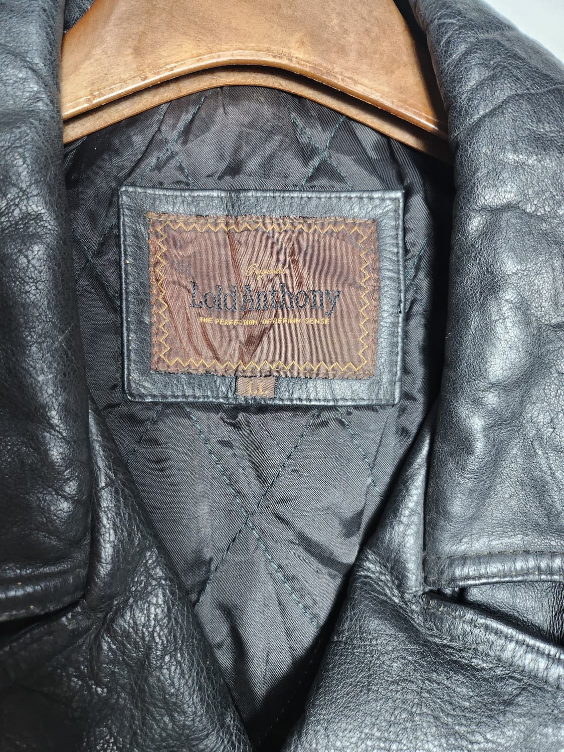 Lold Anthony 더블 라이더 가죽 자켓 상품이미지2