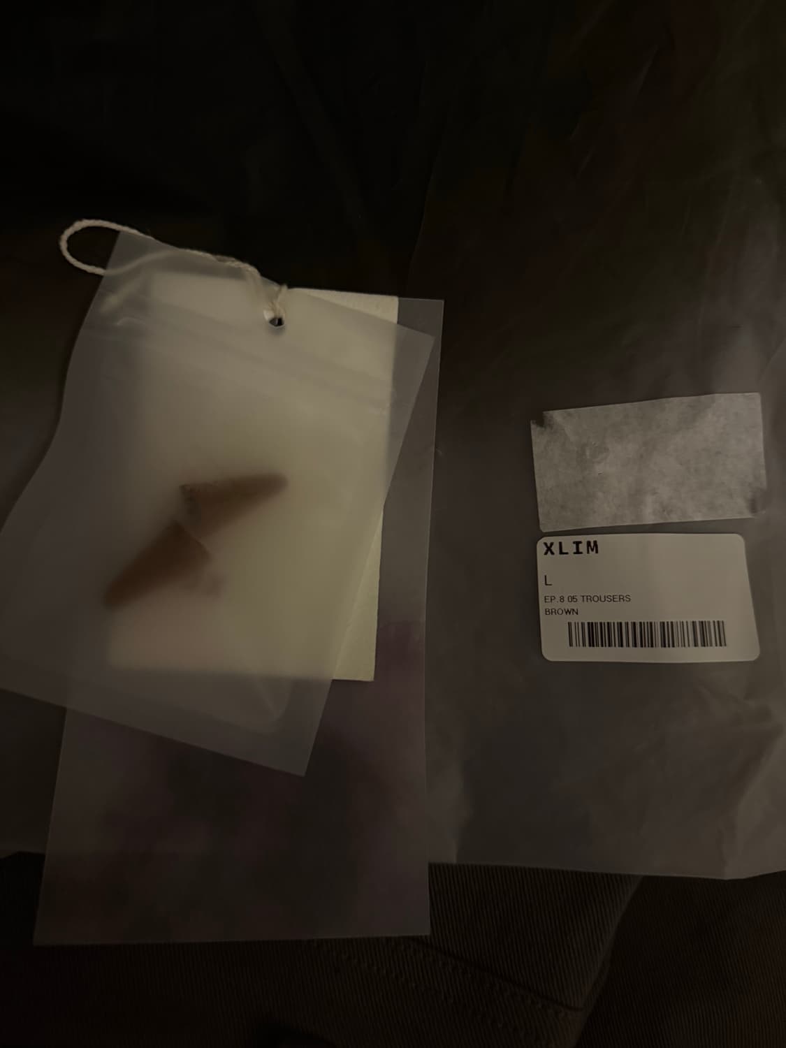 [L] 엑슬림 ep8 05 트라우저 딥 타우페 상품이미지5