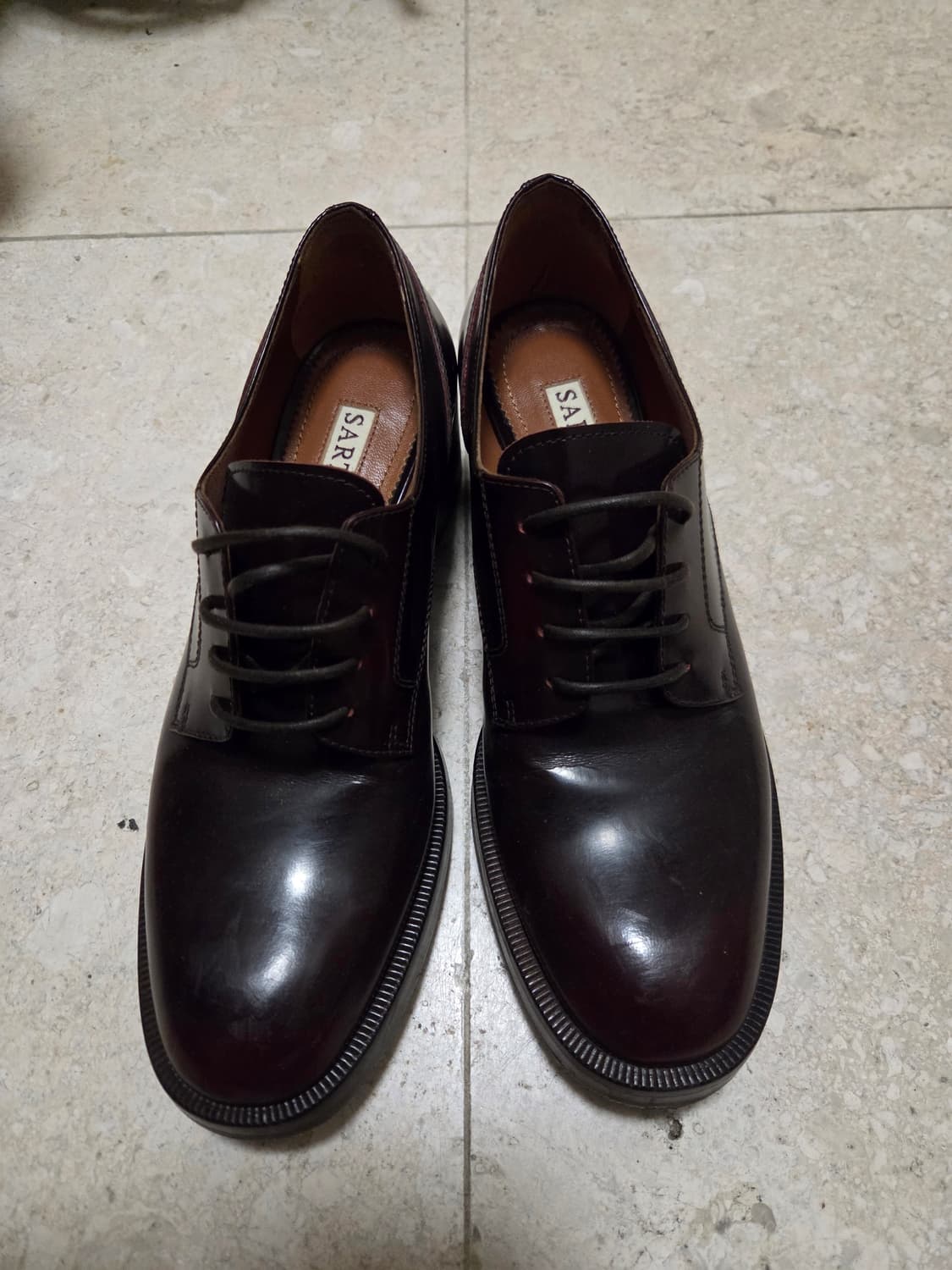 SARTORE 사토레 프랑스 더비슈즈 옥스퍼드 구두 230 36 1/2 상품이미지1
