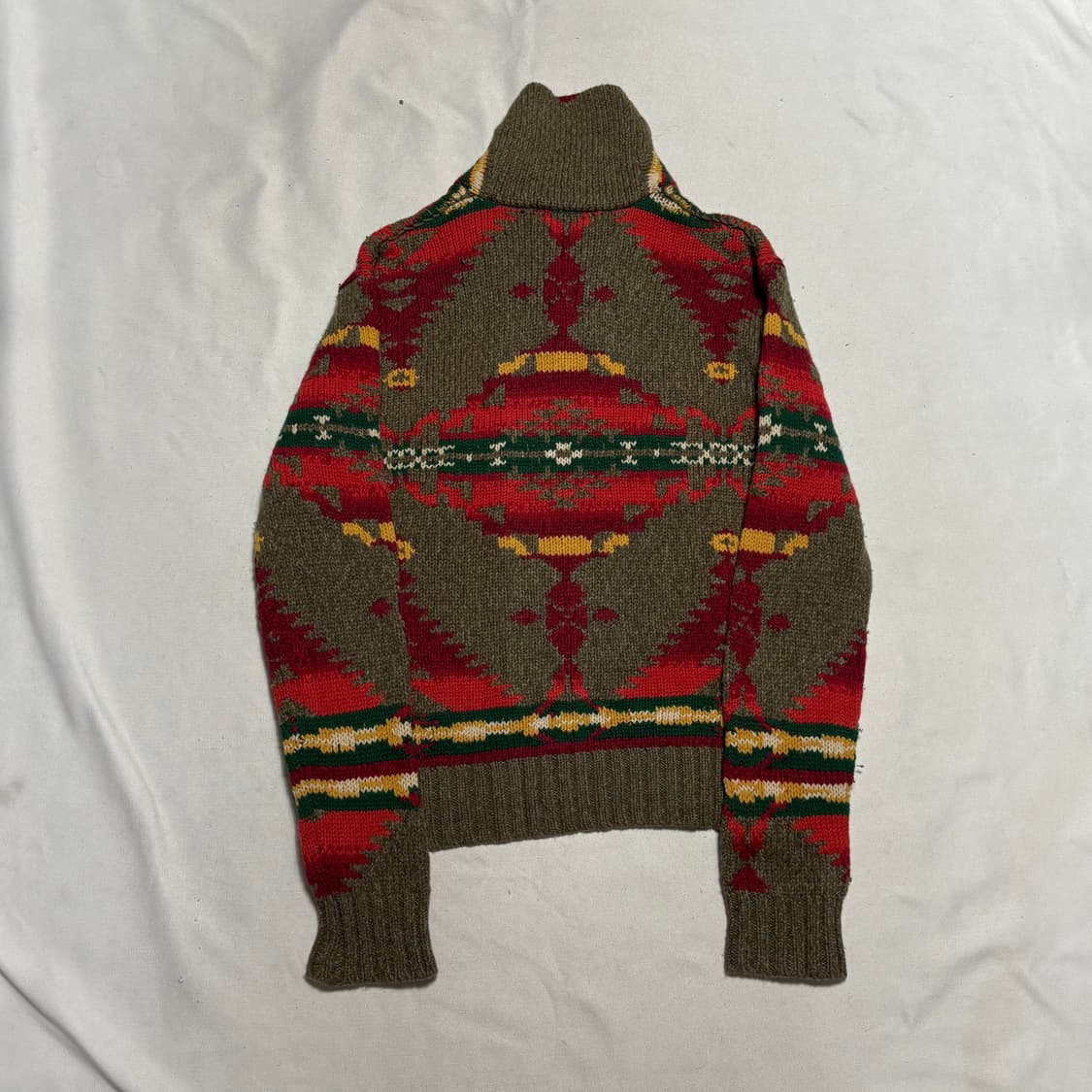 L 폴로랄프로렌 나바호 숄 카라 울 니트  상품이미지3