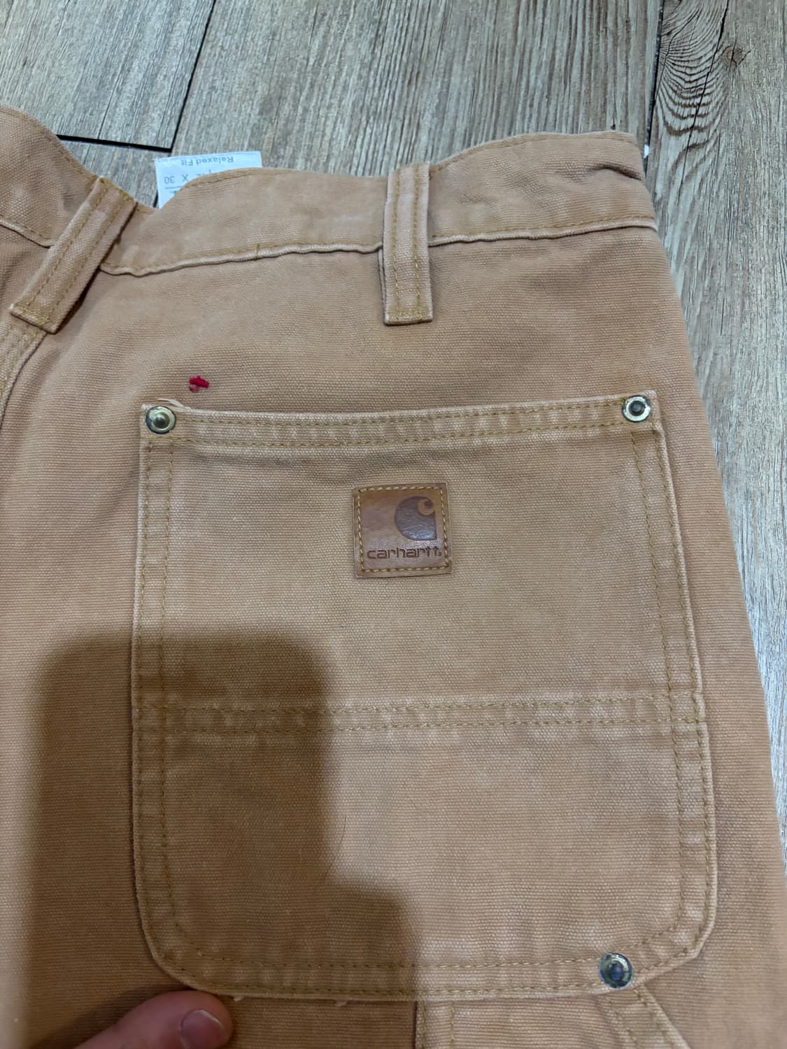 32) 칼하트 더블니 팬츠 브라운 상품이미지6
