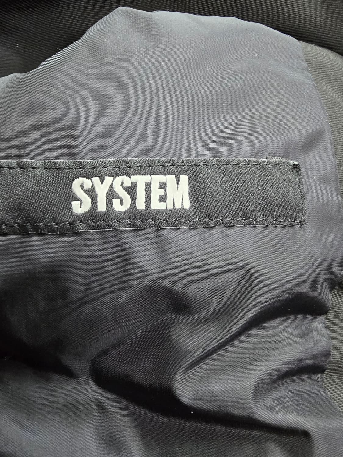 SYSTEM 시스템 블랙 구스다운 패딩 (1951) 상품이미지3