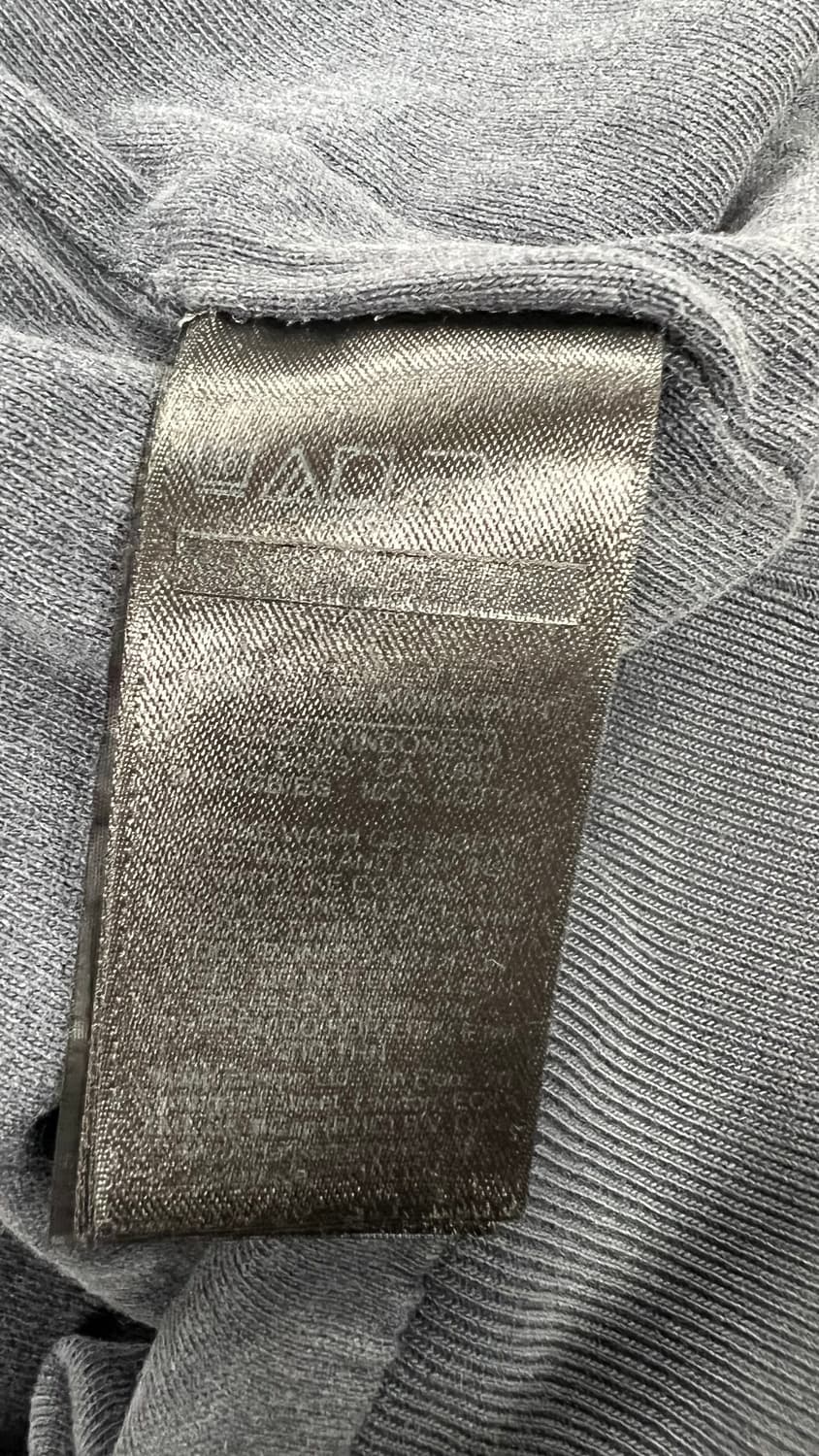 (새상품)이지갭 더블레이어 후디 포에틱블랙L 상품이미지4