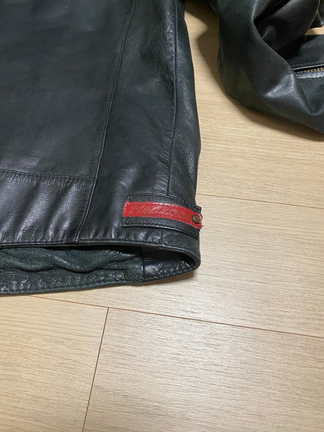 리바이스 레드룹 가죽자켓 m  상품이미지5