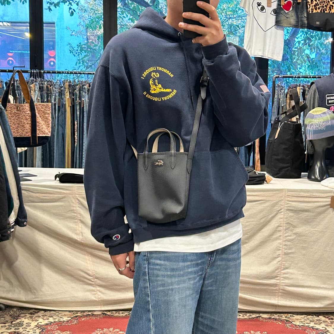 라코스테 블랙 미니 크로스백 상품이미지9