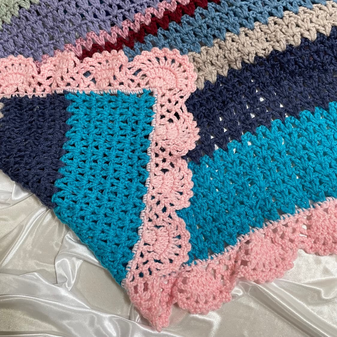 빈티지 뜨개 블랭킷 매트 상품이미지1