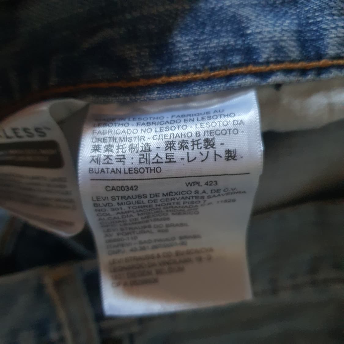 리바이스 569 빈티지  데님 팬츠 No.32 상품이미지4