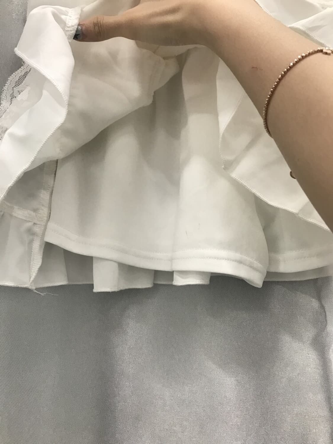 Jpn White Frill Mini Skirts 상품이미지6