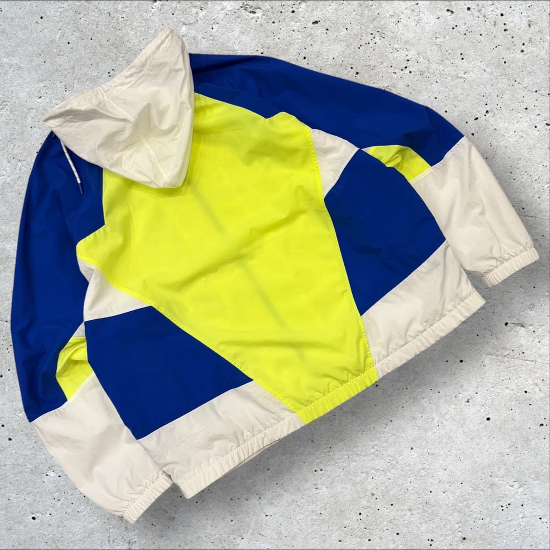 [2XL] 나이키 바람막이 블루/형광 옐로우 B407 상품이미지2