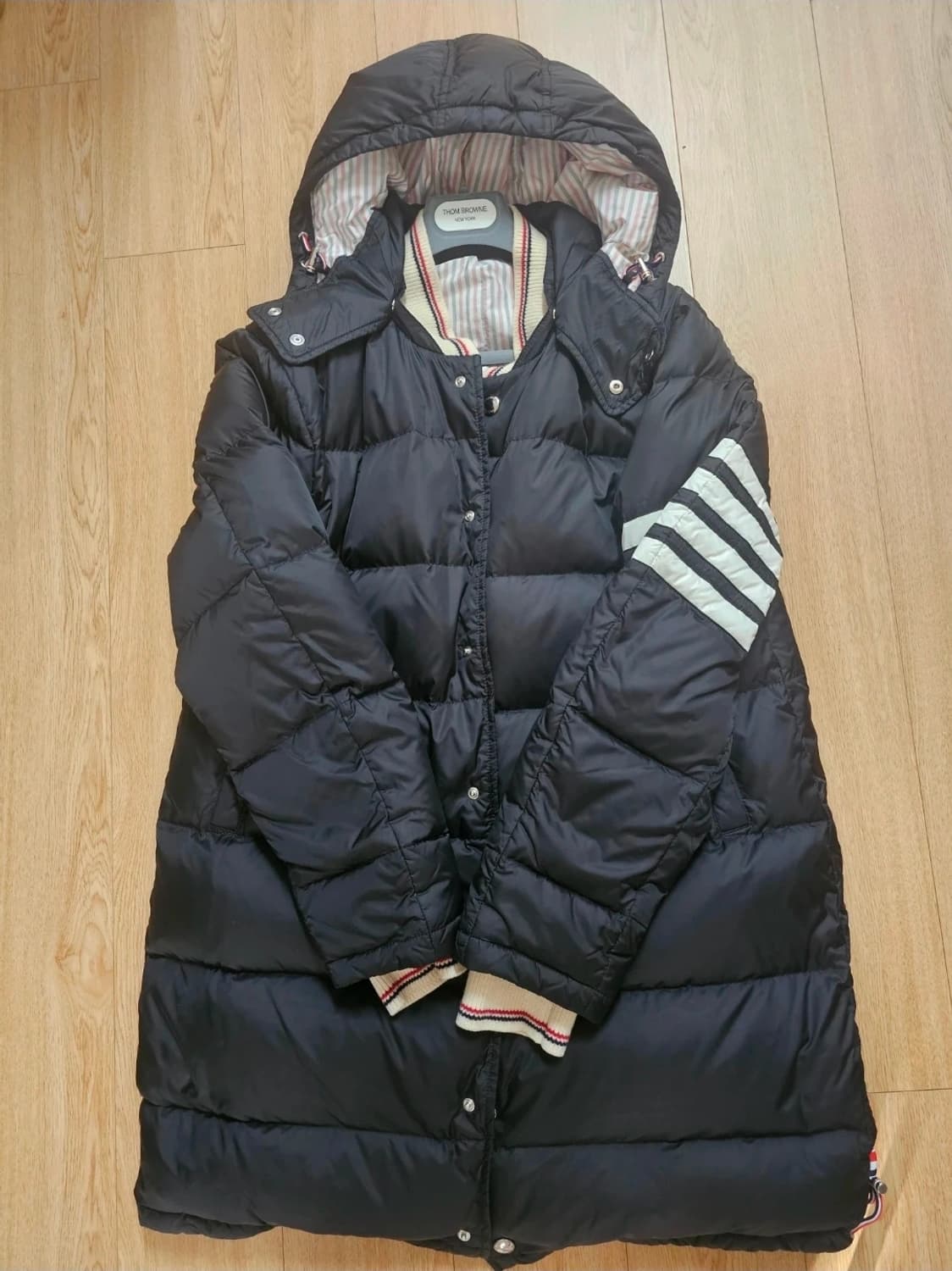 톰브라운 사선완장 후드 코트(2/정품/S급) 상품이미지1