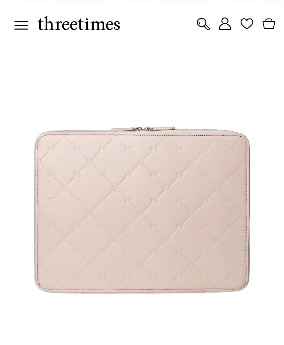 쓰리타임즈 메모리 laptop 슬리브리스 상품이미지2